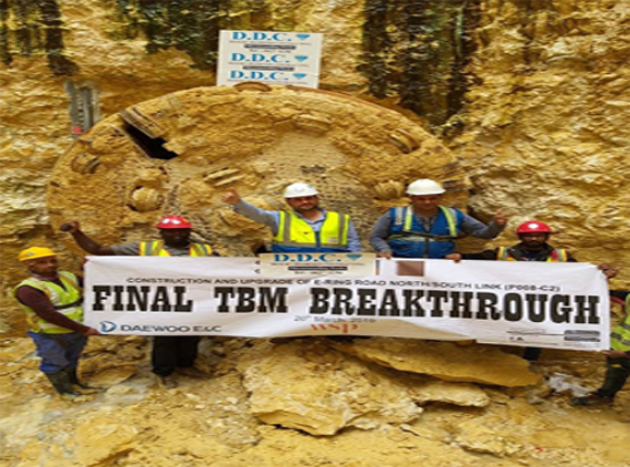 DDC project photo 32 – micro tunneling Qatar